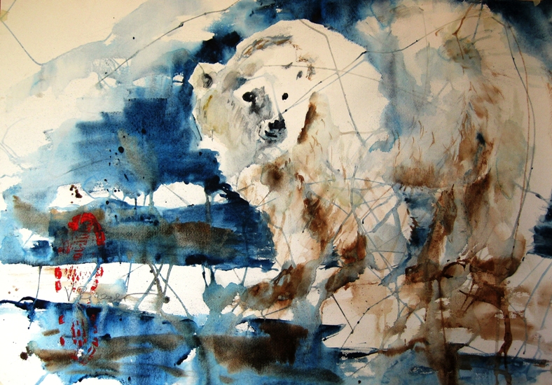 polar beargermany 100x70cm
